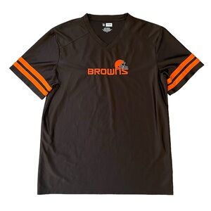 cleveland browns oversized embroidered nfl football jersey shirt